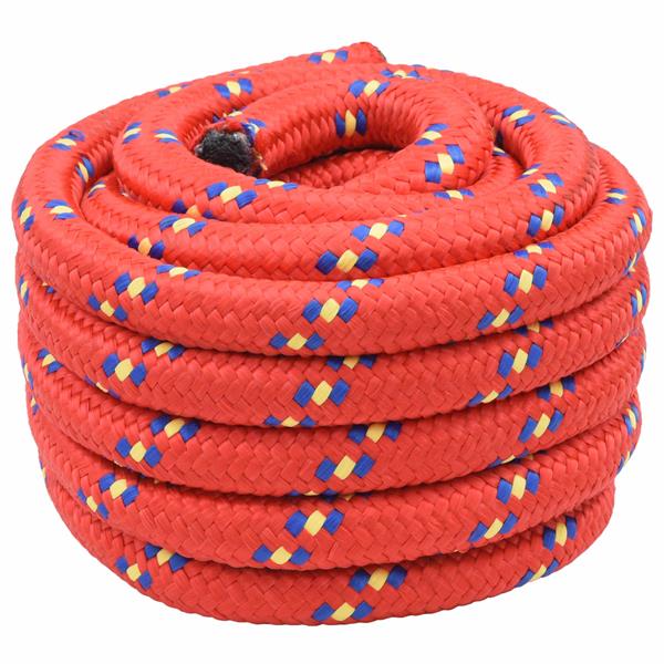 Grote foto vidaxl boottouw rood pp doe het zelf en verbouw materialen en producten