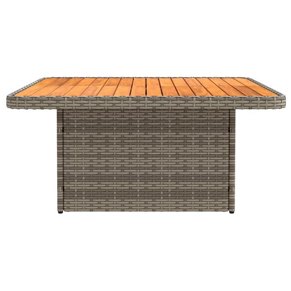 Grote foto vidaxl tuin armsteun sofa met opklaptafel 2 stuk grijs en donkergrijs tuin en terras tuinmeubelen