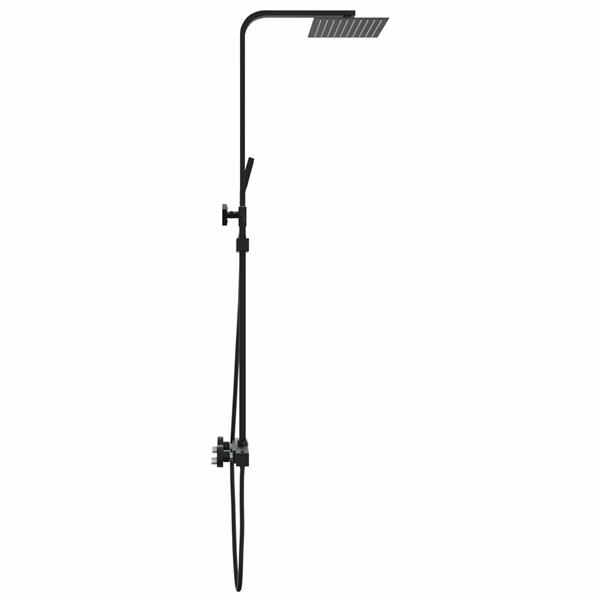 Grote foto vidaxl thermostatisch douchesysteem set ss201 doe het zelf en verbouw sanitair