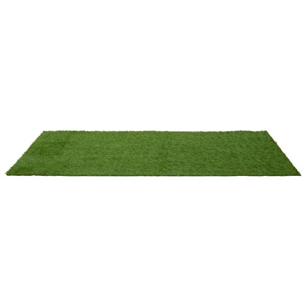 Grote foto vidaxl kunstgras pp pe tuin en terras sierplanten