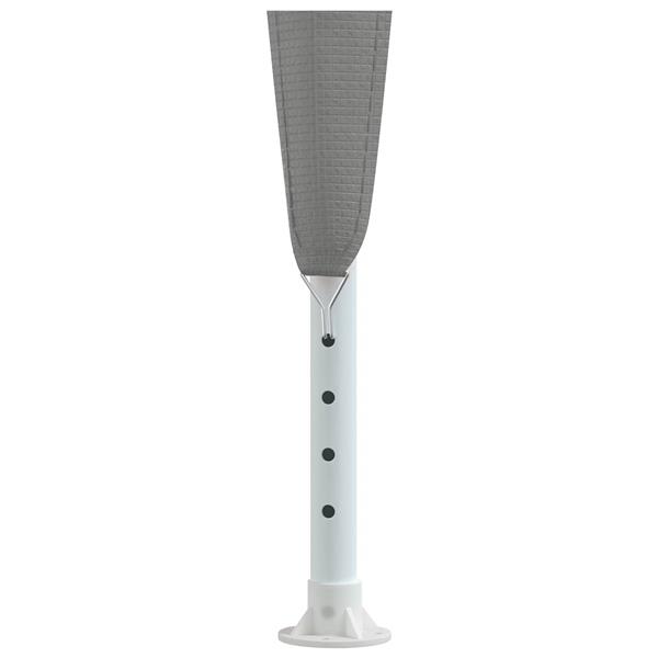 Grote foto vidaxl partytent lichtgrijs 250 x 250 x 240 cm pe en staal tuin en terras overige tuin en terras