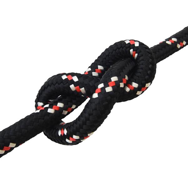 Grote foto vidaxl boottouw zwart pp doe het zelf en verbouw materialen en producten