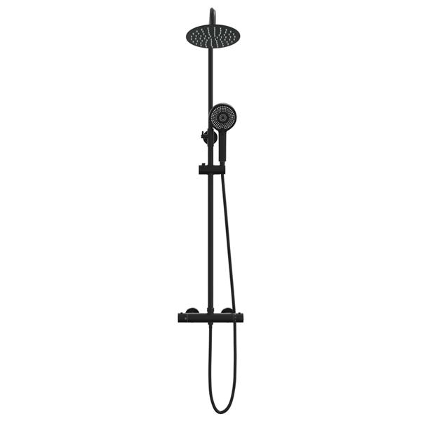 Grote foto vidaxl thermostatisch douchesysteem set ss201 doe het zelf en verbouw sanitair