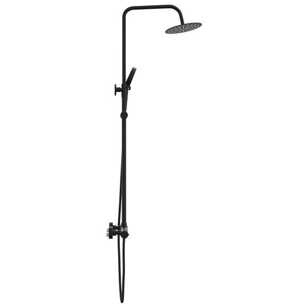 Grote foto vidaxl thermostatisch douchesysteem set ss201 doe het zelf en verbouw sanitair