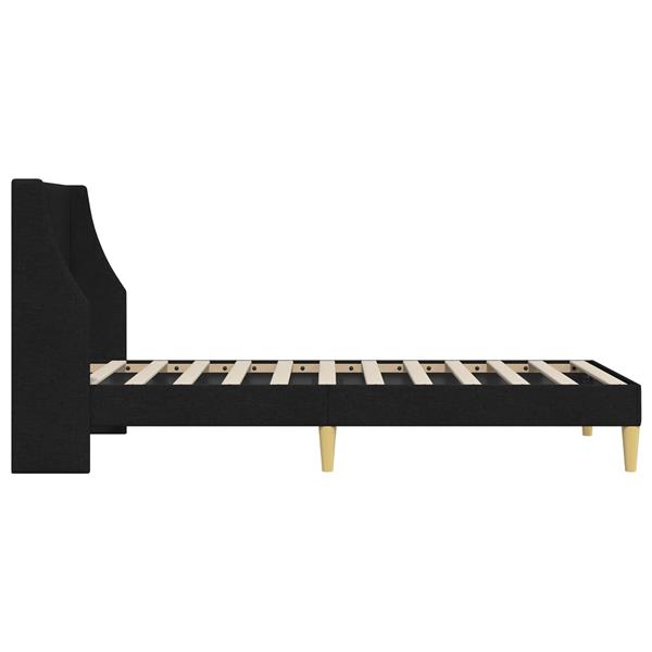 Grote foto vidaxl bedframe met hoofdeinde aansluitplaat antiek en kunst stoelen en banken