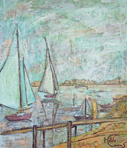 Grote foto kunsthandel gennep sailing antiek en kunst modern