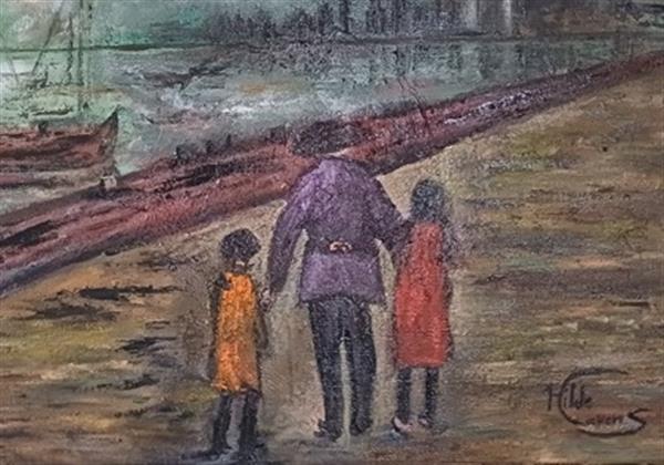 Grote foto kunsthandel gennep heimwee naar het water antiek en kunst modern