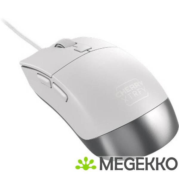 Grote foto cherry xtrfy m50 wit zilver gaming muis computers en software overige computers en software