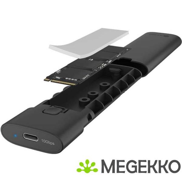 Grote foto icy box ib 1806mt cu31 sdd behuizing zwart m.2 computers en software behuizingen en kasten