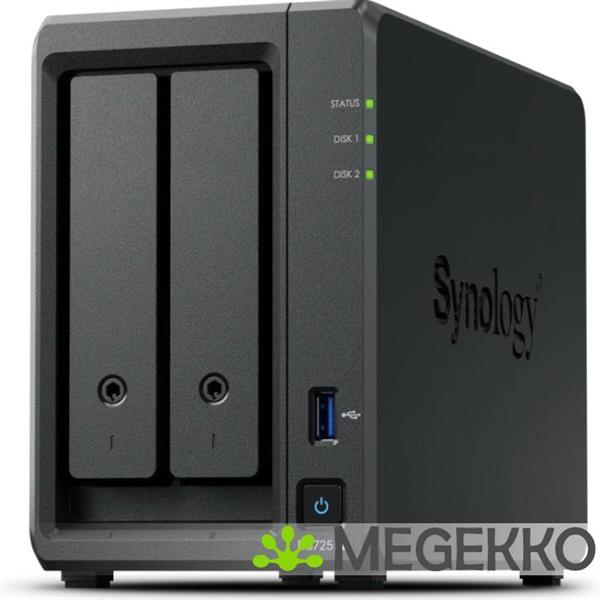 Grote foto synology diskstation ds725 computers en software behuizingen en kasten