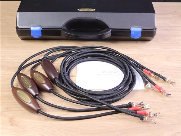 Grote foto jorma design statement high end audio speaker cables 2 5 metre audio tv en foto onderdelen en accessoires