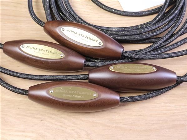 Grote foto jorma design statement high end audio speaker cables 2 5 metre audio tv en foto onderdelen en accessoires