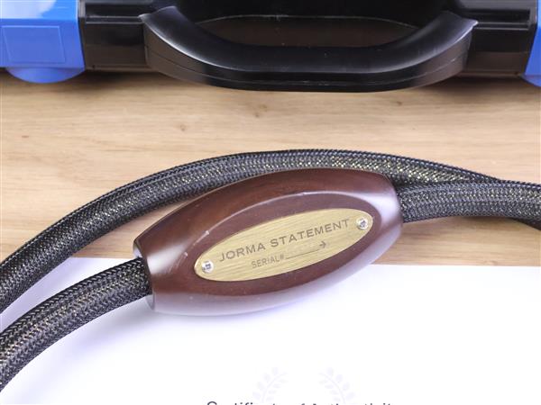 Grote foto jorma design statement high end audio power cable 1 5 metre audio tv en foto onderdelen en accessoires