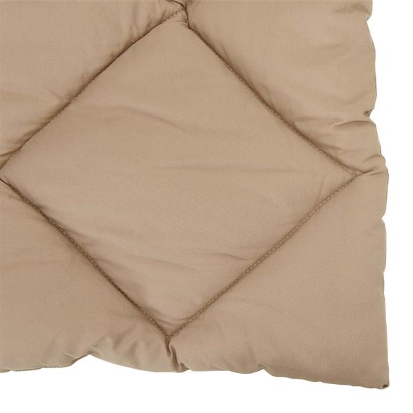 Grote foto vidaxl vol jaar dekbed taupe 220 x 260 cm microfiber huis en inrichting bedden