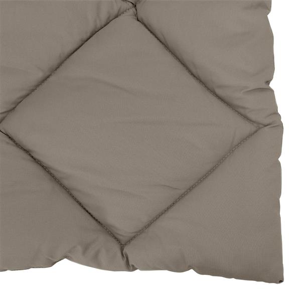 Grote foto vidaxl vol jaar dekbed lichtgrijs 220 x 260 cm microfiber huis en inrichting bedden