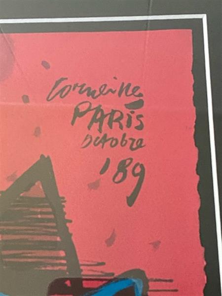 Grote foto corneille salut a l egypte antiek en kunst litho en zeefdrukken