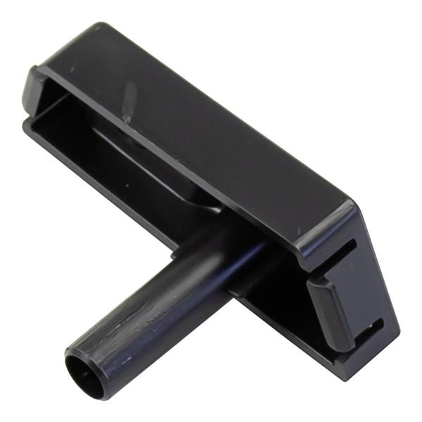 Grote foto dometic knop deurvergrendeling linker scharnier zwart rm8551 8505 caravans en kamperen caravan accessoires