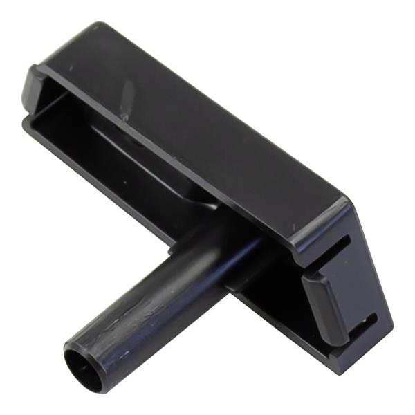 Grote foto dometic knop deurvergrendeling linker scharnier zwart rm8551 8505 caravans en kamperen caravan accessoires