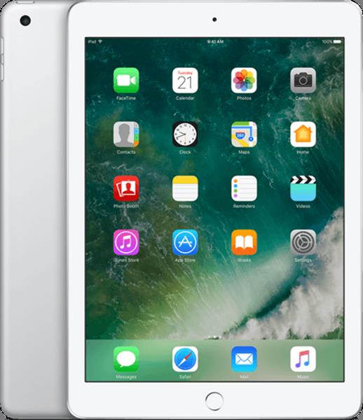 Grote foto apple ipad 5 128gb model 2017 wit 9.7 wifi 4g garantie telecommunicatie ipad