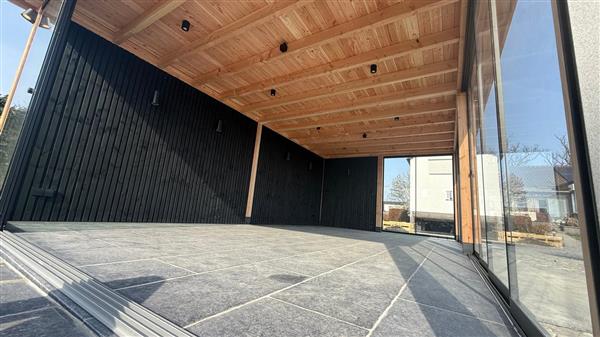 Grote foto maatwerk houten overkappingen tuinkamers. tuin en terras tuinhuisjes en blokhutten