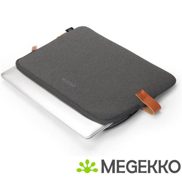 Grote foto dicota d31771 rpet 16 laptopsleeve antraciet computers en software overige computers en software