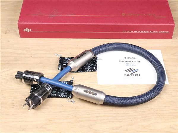 Grote foto siltech ruby double crown g7 royal signature highend audio power cable 1 0 metre audio tv en foto onderdelen en accessoires