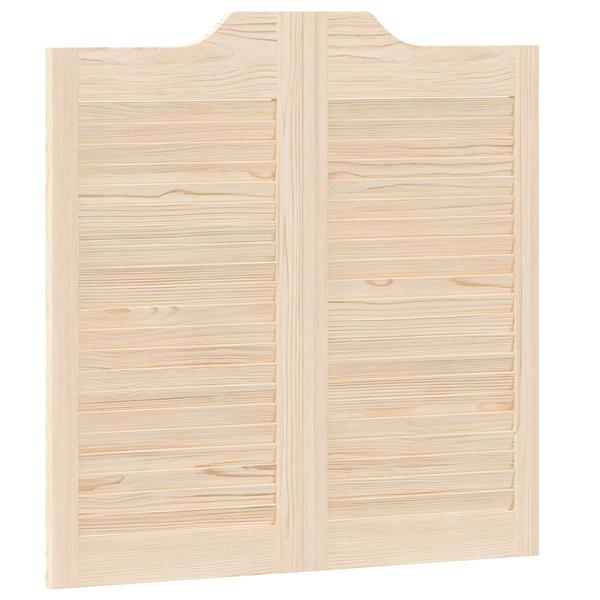 Grote foto vidaxl schuifdeuren naturel 80 x 40 cm massief grenenhout doe het zelf en verbouw deuren en horren