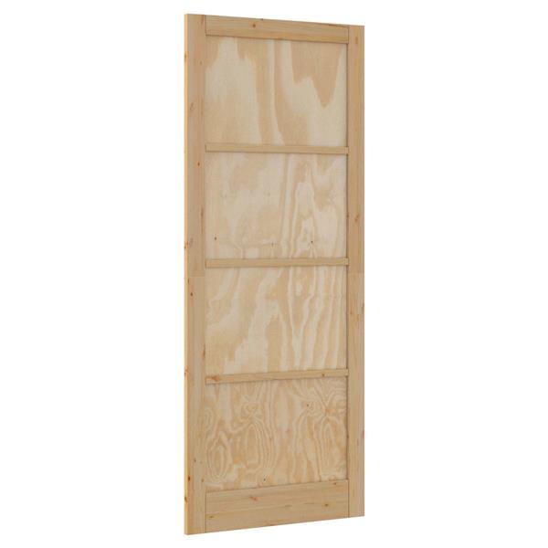 Grote foto vidaxl binnendeur naturel 83 x 232 cm multiplex doe het zelf en verbouw deuren en horren