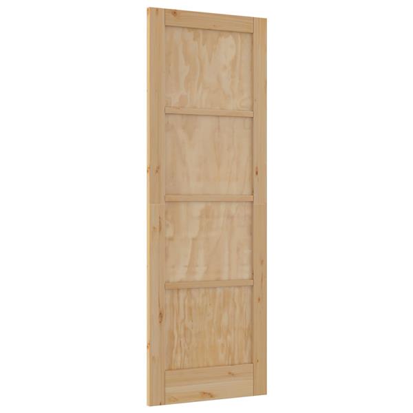 Grote foto vidaxl binnendeur naturel 73 5 x 211 cm multiplex doe het zelf en verbouw deuren en horren