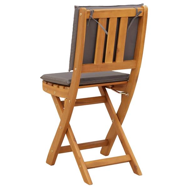 Grote foto vidaxl bistrostoelen voor buiten 4 pcs donkergrijs 38 x 46 x 85 cm tuin en terras tuinmeubelen