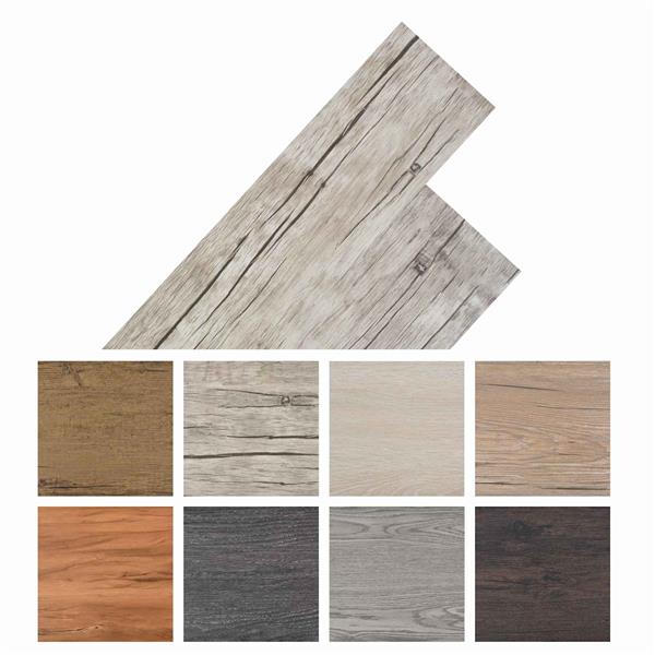 Grote foto vidaxl zelfklevende pvc vloerplanken 30 5 x 61 cm 28 pcs pvc doe het zelf en verbouw tegels