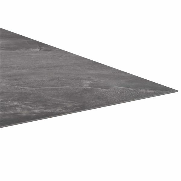 Grote foto vidaxl zelfklevende vloerplanken 30 5 x 30 5 cm 20 pcs pvc zwart doe het zelf en verbouw tegels