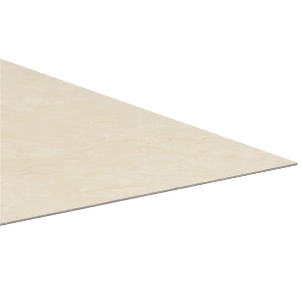 Grote foto vidaxl zelfklevende vloerplanken 30 5 x 30 5 cm 20 pcs pvc lichtgeel doe het zelf en verbouw tegels