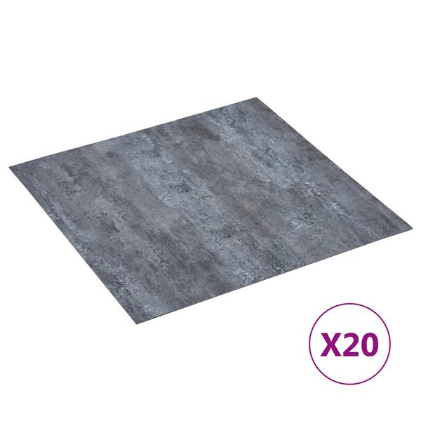 Grote foto vidaxl zelfklevende vloerplanken 30 5 x 30 5 cm 20 pcs pvc doe het zelf en verbouw tegels