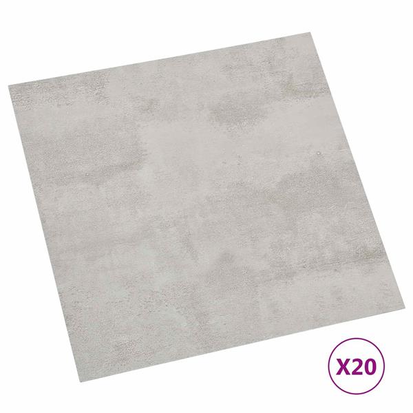 Grote foto vidaxl zelfklevende vloerplanken 30 5 x 30 5 cm 20 pcs pvc doe het zelf en verbouw tegels