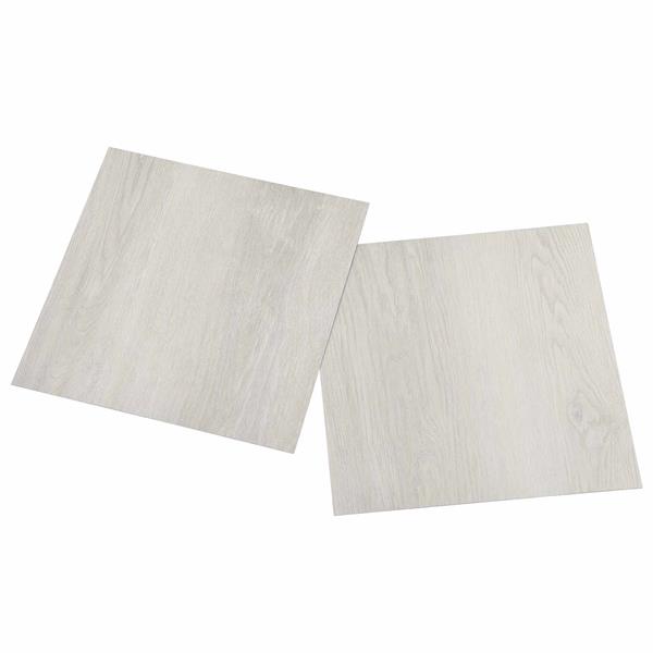 Grote foto vidaxl zelfklevende vloerplanken 30 5 x 30 5 cm 20 pcs pvc licht beige doe het zelf en verbouw tegels