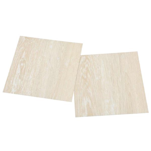Grote foto vidaxl zelfklevende vloerplanken 30 5 x 30 5 cm 20 pcs pvc doe het zelf en verbouw tegels