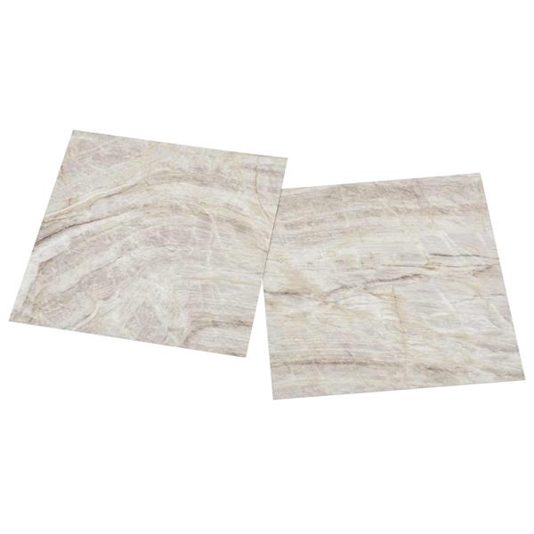 Grote foto vidaxl zelfklevende vloerplanken 30 5 x 30 5 cm 20 pcs pvc beige doe het zelf en verbouw tegels