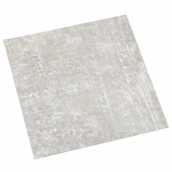 Grote foto vidaxl zelfklevende vloerplanken 30 5 x 30 5 cm 20 pcs pvc lichtgrijs doe het zelf en verbouw tegels