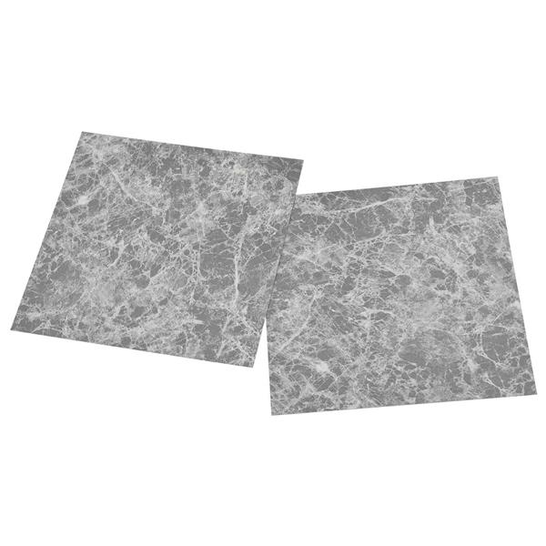 Grote foto vidaxl zelfklevende vloerplanken grijs en wit 30 5 x 30 5 cm 20 st pvc doe het zelf en verbouw tegels
