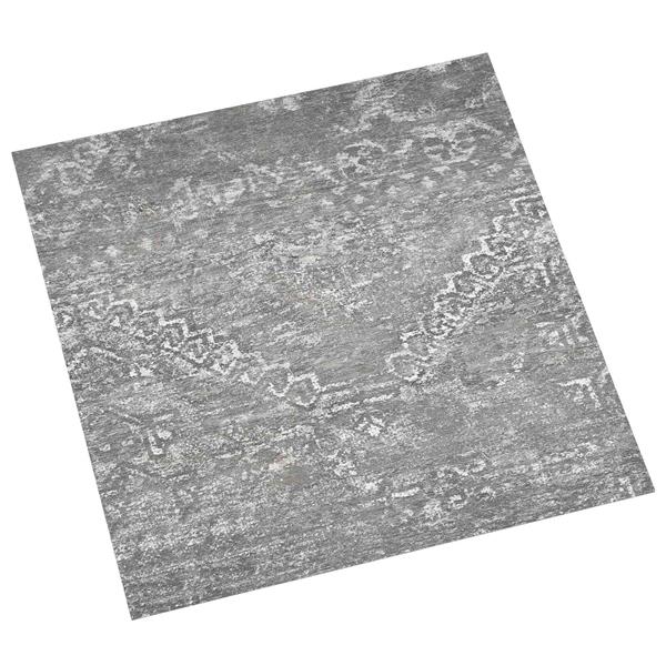 Grote foto vidaxl zelfklevende vloerplanken 30 5 x 30 5 cm 20 pcs pvc betongrijs doe het zelf en verbouw tegels