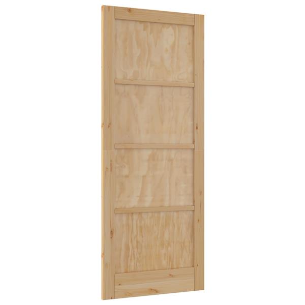 Grote foto vidaxl binnendeur naturel 86 x 211 cm multiplex doe het zelf en verbouw deuren en horren