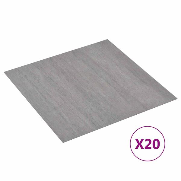 Grote foto vidaxl zelfklevende vloerplanken 30 5 x 30 5 cm 20 pcs pvc doe het zelf en verbouw tegels
