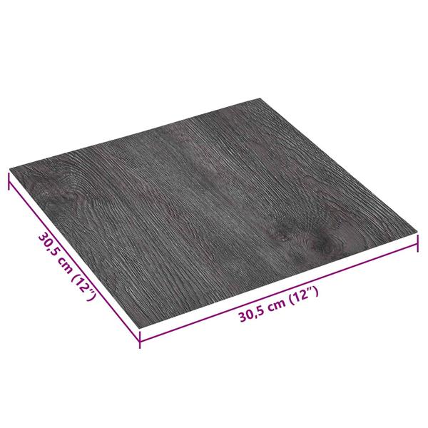 Grote foto vidaxl zelfklevende vloerplanken 30 5 x 30 5 cm 20 pcs pvc doe het zelf en verbouw tegels