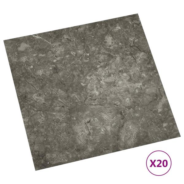 Grote foto vidaxl zelfklevende vloerplanken 30 5 x 30 5 cm 20 pcs pvc doe het zelf en verbouw tegels