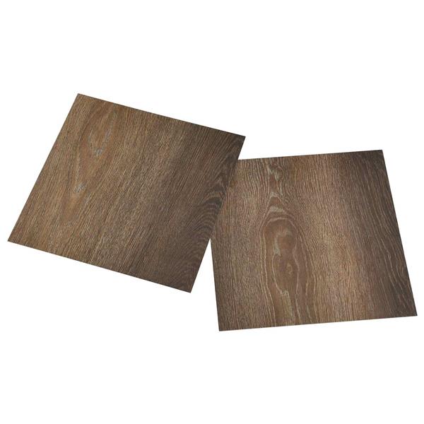 Grote foto vidaxl zelfklevende vloerplanken 30 5 x 30 5 cm 20 pcs pvc doe het zelf en verbouw tegels