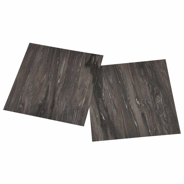 Grote foto vidaxl zelfklevende vloerplanken 30 5 x 30 5 cm 20 pcs pvc donkergrijs doe het zelf en verbouw tegels