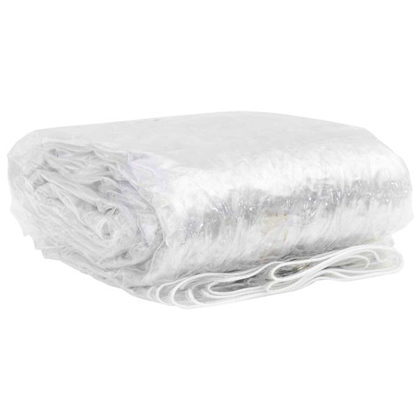 Grote foto vidaxl zeildoek 350 gsm doorzichtig 10 x 1 5 m pvc doe het zelf en verbouw materialen en producten