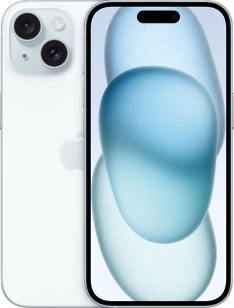 Grote foto als nieuw apple iphone 15 model 2023 blauw 128gb 24 maanden garantie telecommunicatie apple iphone