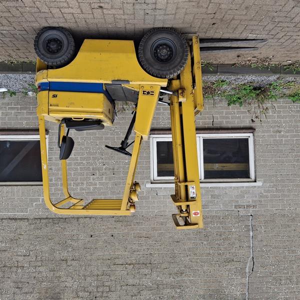 Grote foto nyk fb15p elektrische heftruck duplo 3 7m agrarisch heftrucks